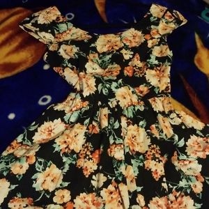 Modcloth retrolicious floral dress